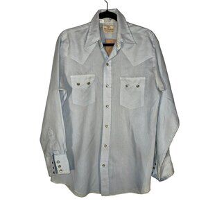 Vintage DeeCee Brand Pearl Snap Sawtooth Pocket Western